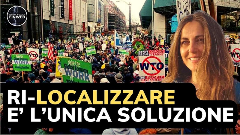 Ri localizzare è lunica soluzione per tornare a un mondo vivibile Tiziana