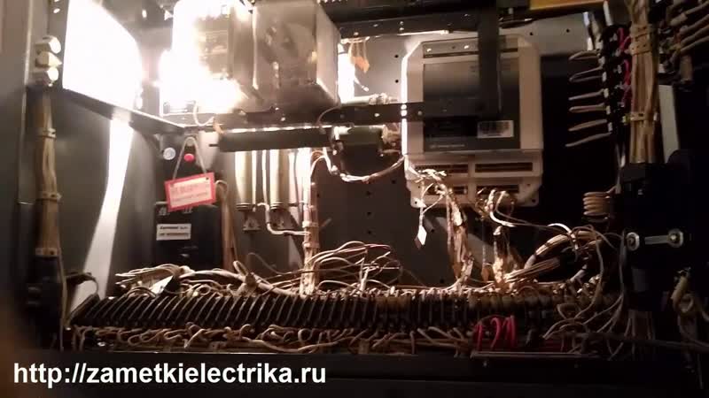 Ошибка 5 блока управления БУ, TEL вакуумным выключателем BB, TEL