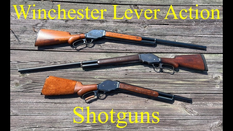 Winchester Lever Action Shotguns 1887 1901 in 12 Gauge and 10