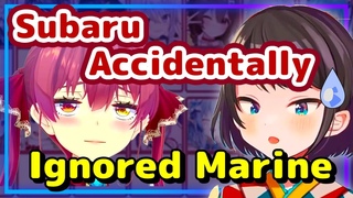 ENG SubOozora Subaru - Accidentally Ignored Marine's Message on Discord Chat and Is Sorry Shuba