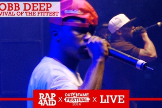 MOBB DEEP - SURVIVAL OF THE FITTEST - LIVE at the Out4Fame Festival 2014 - RAP4AID