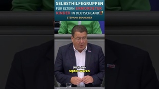 Stephan Brandner: Eltern ermordeter Kinder grnden Selbsthilfegruppen #opferschutz #asyl  #afd