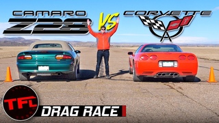 I Can’t Believe How Close It Is! 1999 Chevy Corvette vs 1998 Chevy Camaro Z28 Drag Race