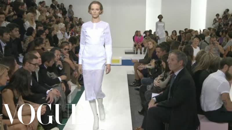 Jil Sander Ready to Wear Spring 2012 Vogue Fashion Week Runway