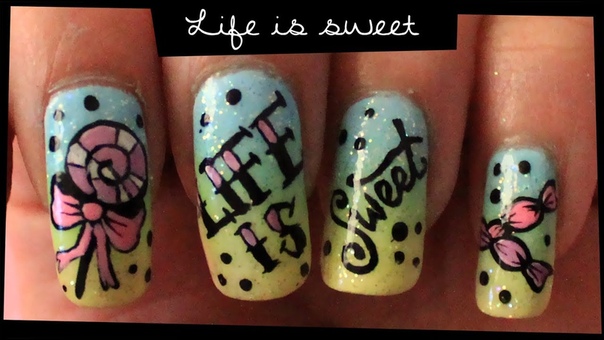 Life is Sweet nail