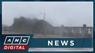 Taiwan shuts down for a second day as it braces for weakened Typhoon Krathon | ANC