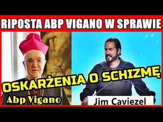 Riposta Abp Vigano po oskareniu o schizm. Nieoczekiwane wsparcie od ...