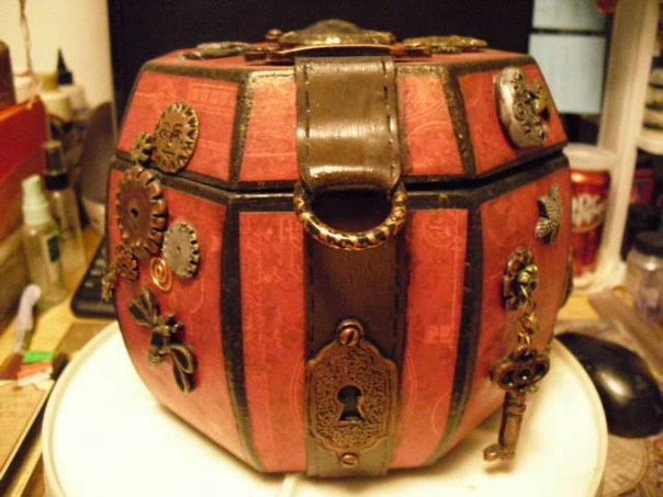 My Up cycled Altered Steampunk