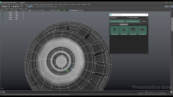 MESH BLEND Tutorial, 01 : kitbash modeling tool for