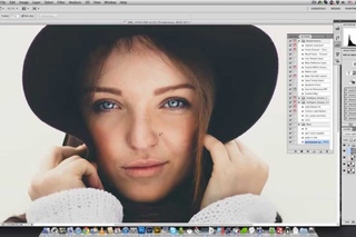 обработка портрета  в photoshop + lightroom урок 1.Онлайн-школа ретуши и обработки фотографий Highlights.