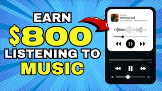 Make $631/Day: Listen To Music And Make Money Online