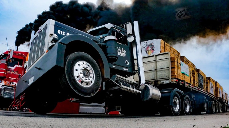 Great Lakes Big Rig Challenge 2022. Loaded Semi Drag Racing Insanity. Onaway