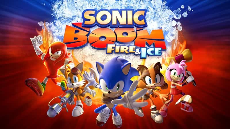 Способности к огню и льду Sonic boom fire and ice прохождение 1 world