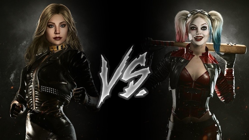 Injustice 2 Black Canary Vs. Harley Quinn ( VERY