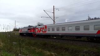ДМ62-1743. Прибывает с поездом из Костомукши. 408 километр. Петрозаводск.