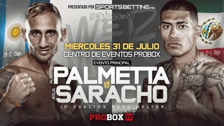 Miercoles de Boxeo - Palmetta vs Saracho