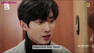 INDO SUB SNL Korea - 3 Minute Boyfriend (B1A4 Jinyoung)