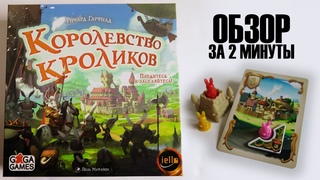 КОРОЛЕВСТВО КРОЛИКОВ 🐰 Обзор за 2 минуты 🥕 Победит тот у кого больше Золотых морковок!