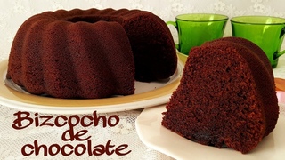 Bizcocho de chocolate | Receta fcil | Mi tarta preferida