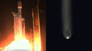 Falcon Heavy launches ViaSat-3 Americas