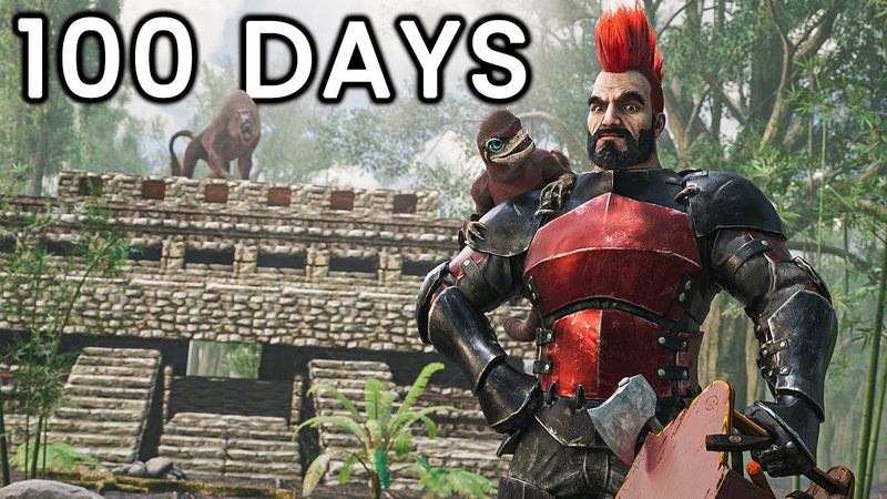 I Have 100 Days To Beat ARK Hardcore Lost
