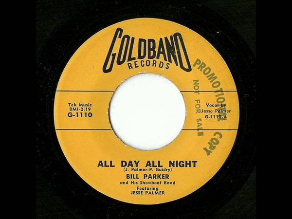Bill Parker And His Showboat Band Featuring Jesse Palmer All Day All Night (