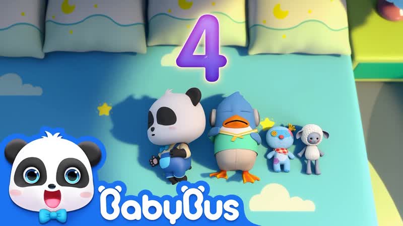 Ten in the Bed, Numbers Song, Kids Song, Kids Cartoon, Baby