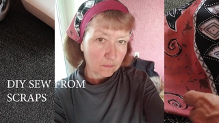 Придумала, куда пристроить обрезки тканей и трикотажа. Шью стопками, на любой размер.