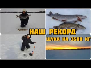 ЩУКА НА 3500 кг, НАШ ЛИЧНЫЙ РЕКОРД Рыбалка 68 Рыбалка в Тамбовской области