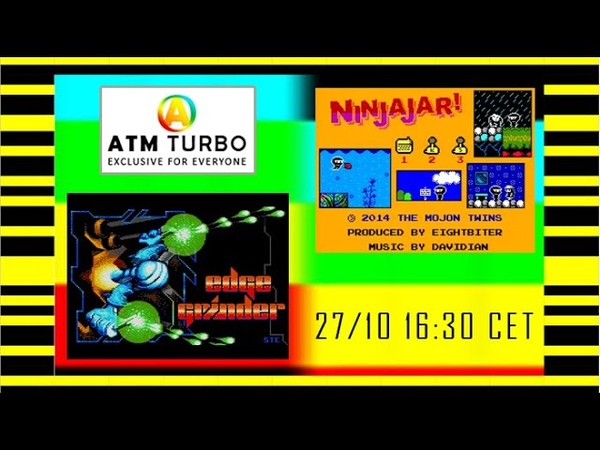 ZX Spectrum ( ATM Turbo clone). Edge Grinder and Ninja