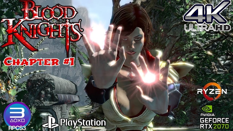 RPCS3 , Blood Knights Chapter 1 4 K 30, PS3 Emulator Game