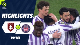 FC METZ - TOULOUSE FC (0 - 1) - Highlights - (FCM - TFC) / 2023-2024