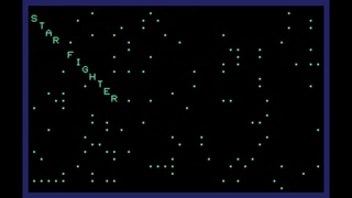 Star Fighter (Walter E Stewart, 1980) - Commodore PET - Gameplay