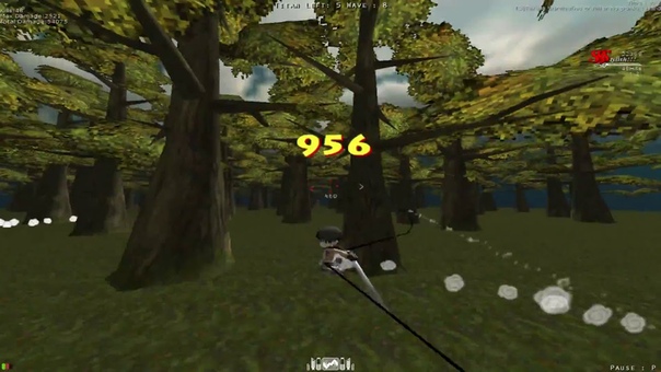 Lineyka 60k Total Dmg in 5 min. ( Forest Survive,