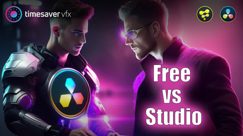 0140 Есть ли разница , Davinci Resolve Studio vs Davinci Resolve