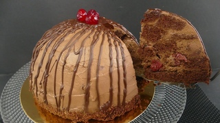 Шоколадный торт ПЬЯНАЯ ВИШНЯ в форме торта ПАНЧО! Очень вкусно и совсем несложно!