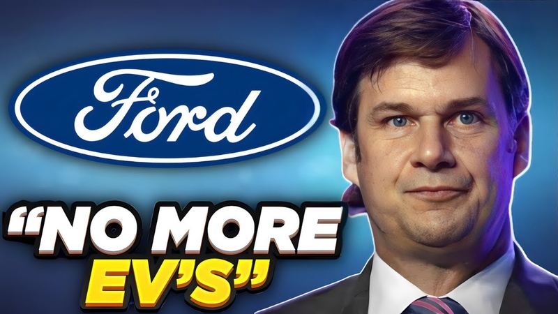 Ford CEO JUST Banned EVs For