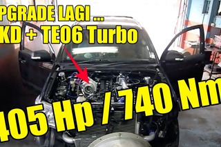 2012 Toyota New HiLux 2KD-FTV 2.5 Liter DYNO SESSION 405Hp/740Nm by REV ENGINEERING