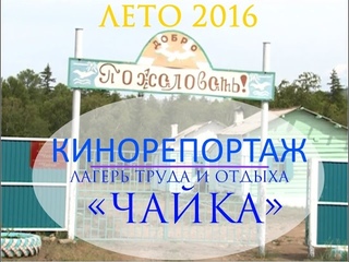 Лагерь труда и отдыха «ЧАЙКА» 2016