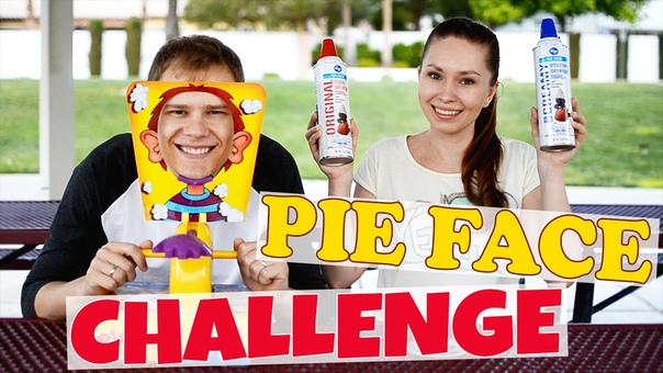 PIE FACE CHALLENGE, , ТОРТ В ЛИЦО