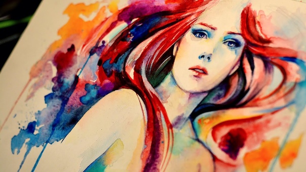 WATERCOLOR, AIRBRUSH SPEEDPAINT The Last