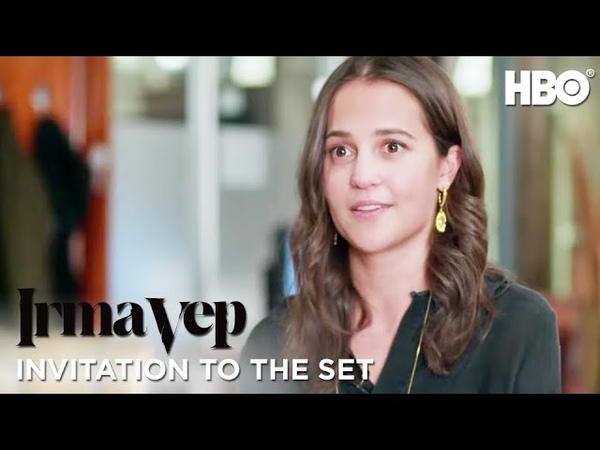 On Set With Alicia Vikander, Irma Vep,