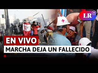 🚨 ÚLTIMO MINUTO: Confirman primer fallecido en marcha de hoy en Arequipa | EN VIVO