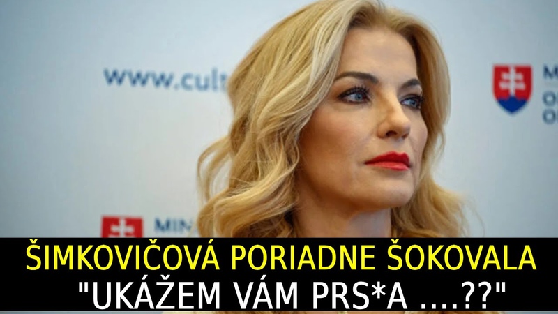 Šimkovičová poriadne šokovala Ukážem Vám prs
