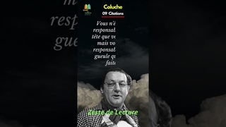 Coluche - ses meilleurs pensées et citations / shorts - motivation