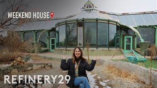 Living Off The Grid In A Greenhouse | Weekend House | Refinery29