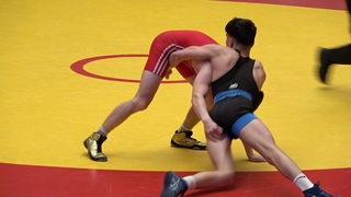 Wrestling / Ringen, DM 2023, Jugend A, 55 kg, Freestyle, Zambo - Sekman