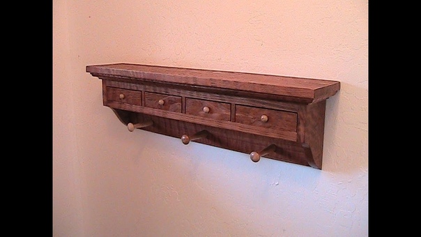 Make a Shaker inspired wood coat rack with