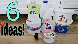 Plastik Atık Malzemeler İle Yapılabilecek 6 Harika Fikir ♻️👍🥰