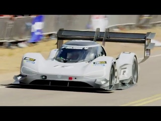 Pikes Peak Hill Climb 2018 - Romain Dumas / Volkswagen I.D. R PP Record Helicopter/Spectator Views